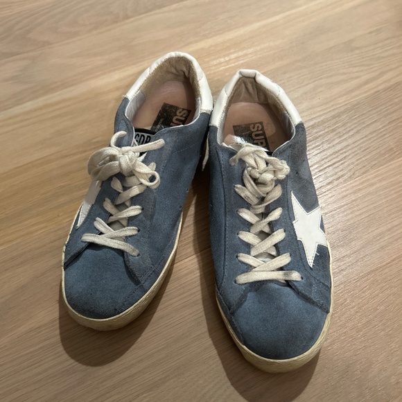 Golden Goose Blue Suede Sneaker size 36/6 - Picture 2 of 7